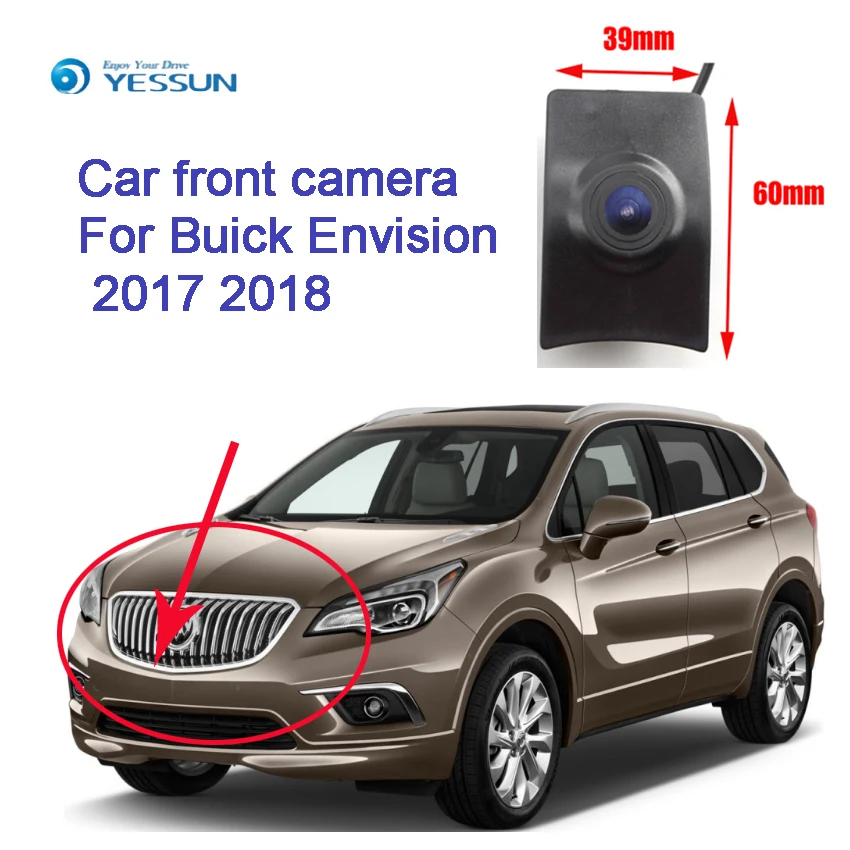 YESSUN CCD HD Автомобильная камера переднего вида hd для Buick Lacrosse 2016 Камера Переднего