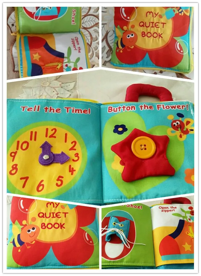 Livros do Bebê Brinquedos para Crianças Presentes de Brinquedo Pano Macio Animais Veículo Montessori Inteligência Desenvolvimento Brinquedos Educativos 3d & 3 Weddings & Events