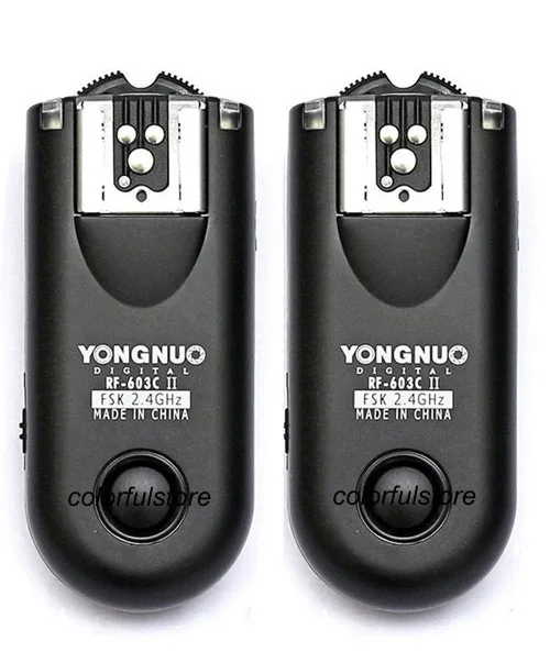 New Arrival Rf603 Ii 603ii Wireless Remote Flash Trigger N3 For Nikon