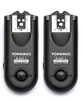 

New Arrival RF-603 II 603II Wireless Remote Flash Trigger N3 for Nikon D5000 D5100 D5200 D3000 D3100 D3200 D7000 D7100 D600 D90