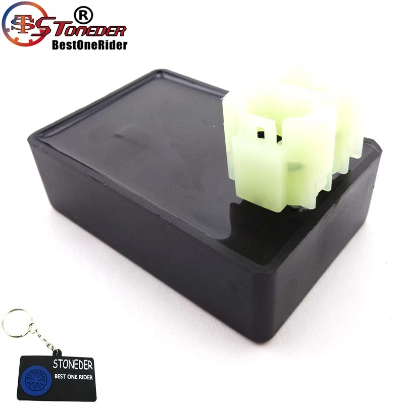 STONEDER круглый разъем 6 контактов CDI Коробка для двигателя GY6 50cc 125cc 150cc китайский
