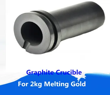 

2kg gold casting Graphite Crucible 2PCS ,Gold Graphite Crucible Mini Cup ,Graphite Crucible Cup with Base for Jeweler