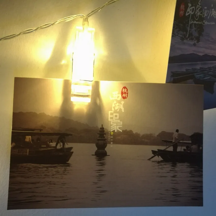 Рисунок 4 - Светодиодная гирлянда с зажимами для фотографий