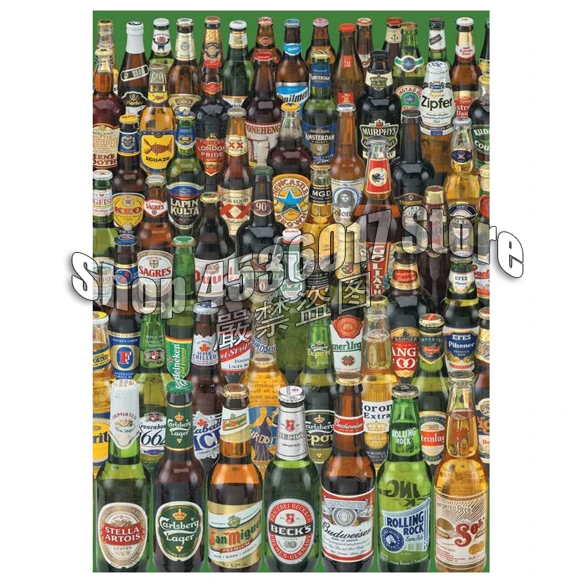 

Beers bottle Diamond Painting,Diy Diamond Painting,Beverage,Collections,Colleges,Embroidered Rhinestones Full Diamond Decorative