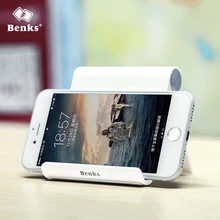 Benks Universal Flexible Phone Desk Holder for iPhone Samsung Xiaomi Huawei Mobile Cellphone and Tablet Portable V-shape Stand
