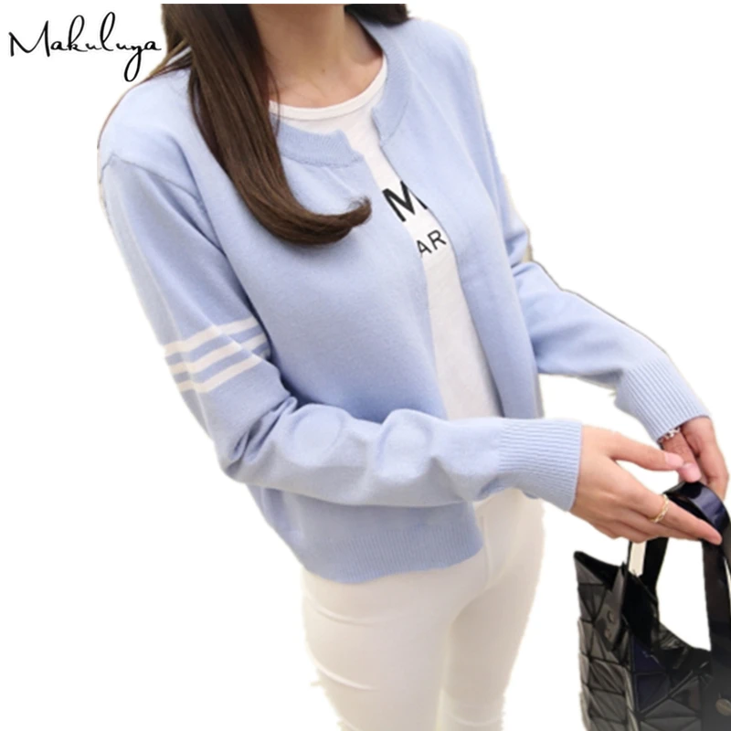 Makuluya Autumn Spring Women Knit Jacket Sweater Shawl