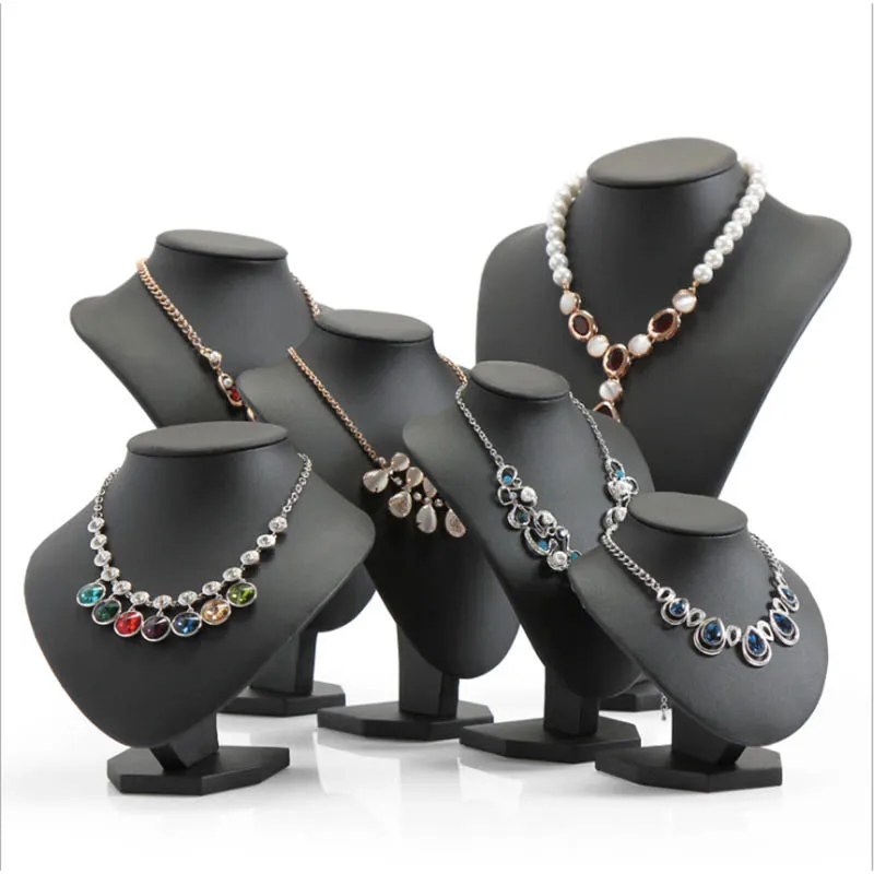 Necklace Display Holder Mannequin Bust Jewelry Display Stand Rack