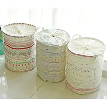 Новая торговля zakka, хлопковое ведро для белья, для спальни, натуральная ткань, корзина для белья, корзина для хранения, корзины для одежды