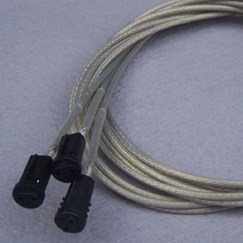 DIY 10 шт./лот G4 пластиковый разъем для патрона с 0.3mm2(22AWG) плетеный тефлоновый кабель для кристаллической лампы галогеновая лампа