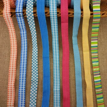 

#1187 Printed FOE Elastic Band 3yards/lot Foft Fold Over Elastics Stretch Lace Trim Ribbon Tape Hair Band DIY Sewing Accessories
