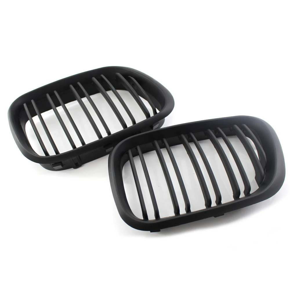 

High Quality Gloss Black M Color Front Center Grille for BMW 99-03 X5 E53 Grill Kidney Hood