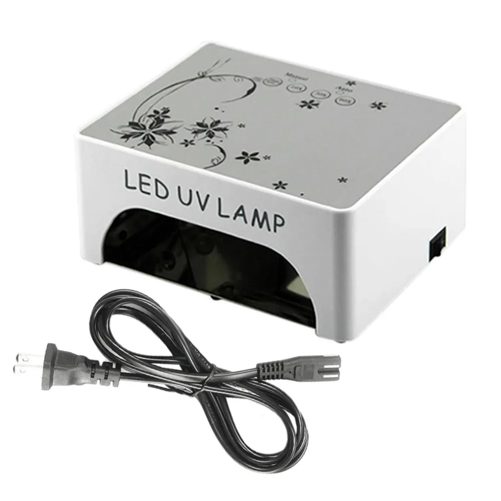 

Professional LED 35W UV Lamp Nail Dryers 100-240V For Art Manicure Gel Polish Nail Art Tools Curing With UK Plug Drop Shipping