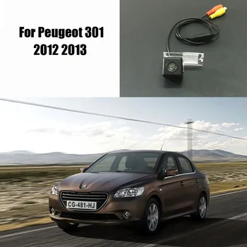 

Thehotcakes Car Backup Camera For Peugeot 301 2012 2013 / Rear View Camera / HD CCD RCA NTST PAL / License Plate Light OEM