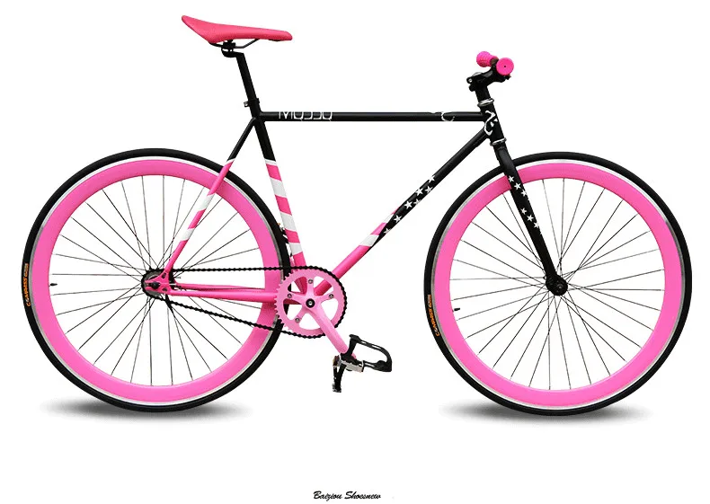 Оригинальный X Front fixie велосипед с фиксированной передачей 46 см 52 DIY