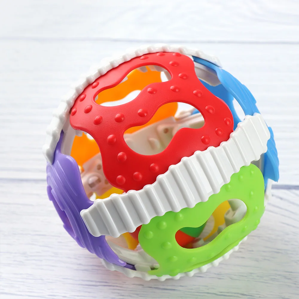 Creative Handrattle Ball Toys Baby Rattles Handbell Puzzle Educational Toys Hot