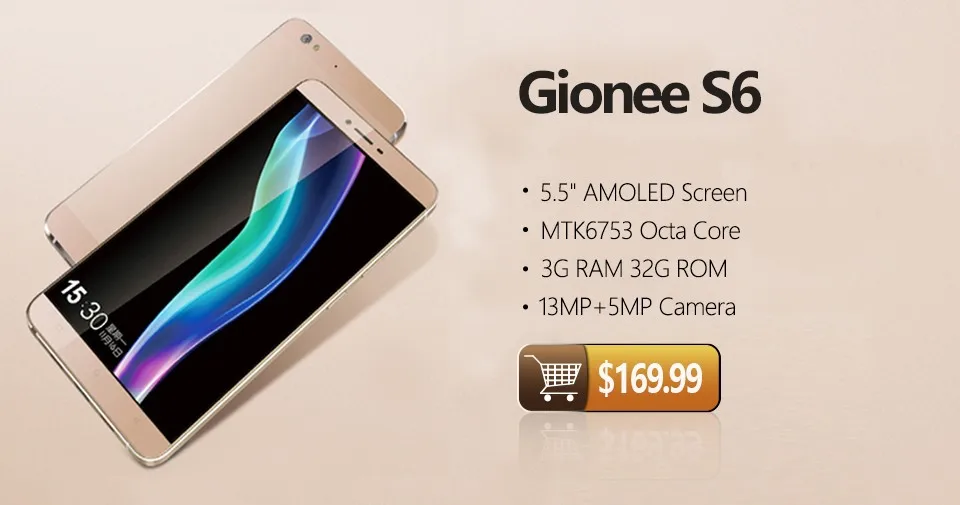 gionee S6 960 banner