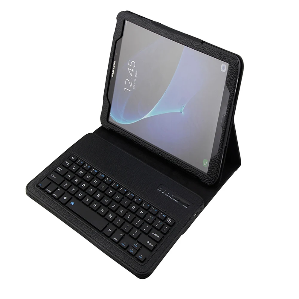Беспроводной чехол для клавиатуры Bluetooth Samsung Galaxy Tab A 10 1 T580 T585 &quotпланшет W наклейка