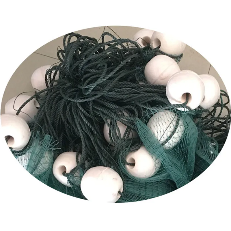 strong nylon net H2m*L10M-20m mesh 1.5cm traw fishing net china red de pesca fishing network fishing tool pull net  Barrage net