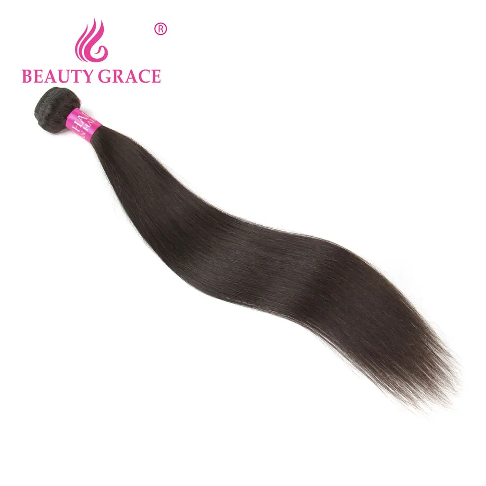 Beauty Grace 30 Inch Bundles 32 Inch Brazilian Straight Hair Human Hair Weave Bundles Non Remy Hair Weave 1 And 3 Bundle Deals