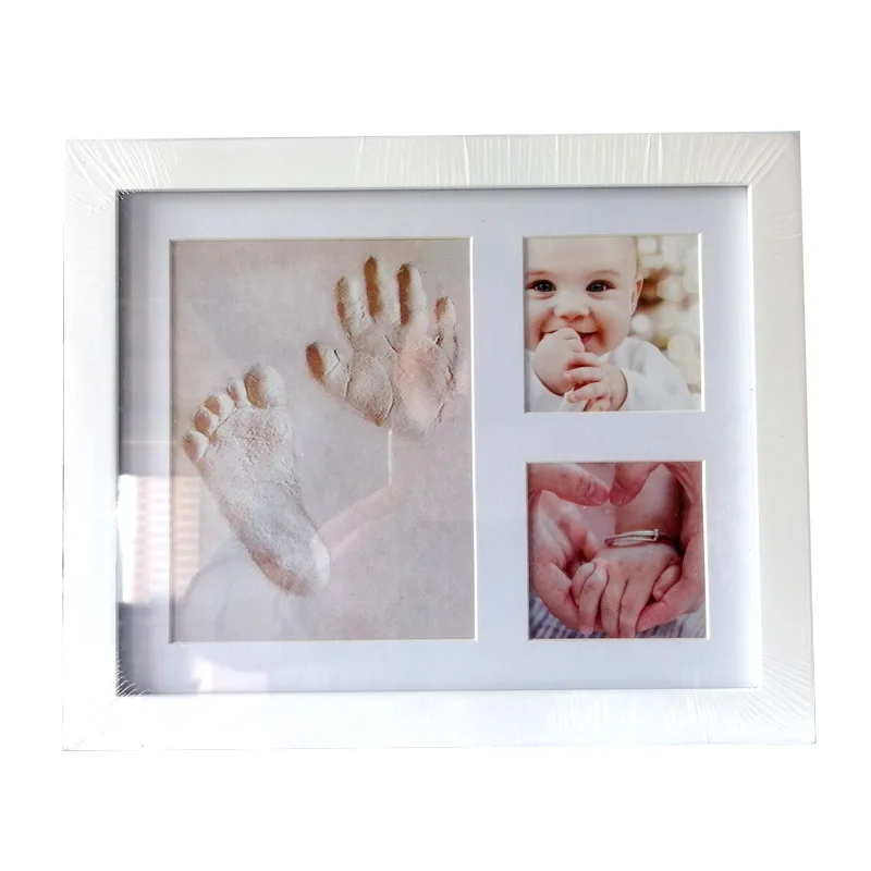 Baby Hand and Foot Print for Baby Photo Frame Baby Handprint mud and footprint Baby Souvenirs Baby items for Newborns mold