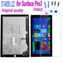 Grade AAA Starde Original LCD For Microsoft Surface Pro3 Pro 3 1631 V1.1 V1.0 LCD Display Touch Screen Digitizer Assembly +Glass Grade AAA Starde Original LCD For Microsoft Surface Pro3 Pro 3 1631 V1.1 V1.0 LCD Display Touch Screen Digitizer Assembly +Glass