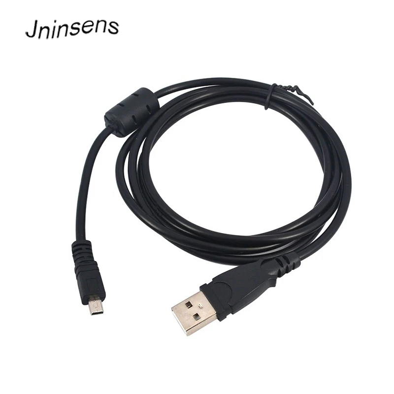 Черный 4 9 футов 59 дюймов 1 5 м 8 контактный UC E6 usb кабель для передачи данных камеры