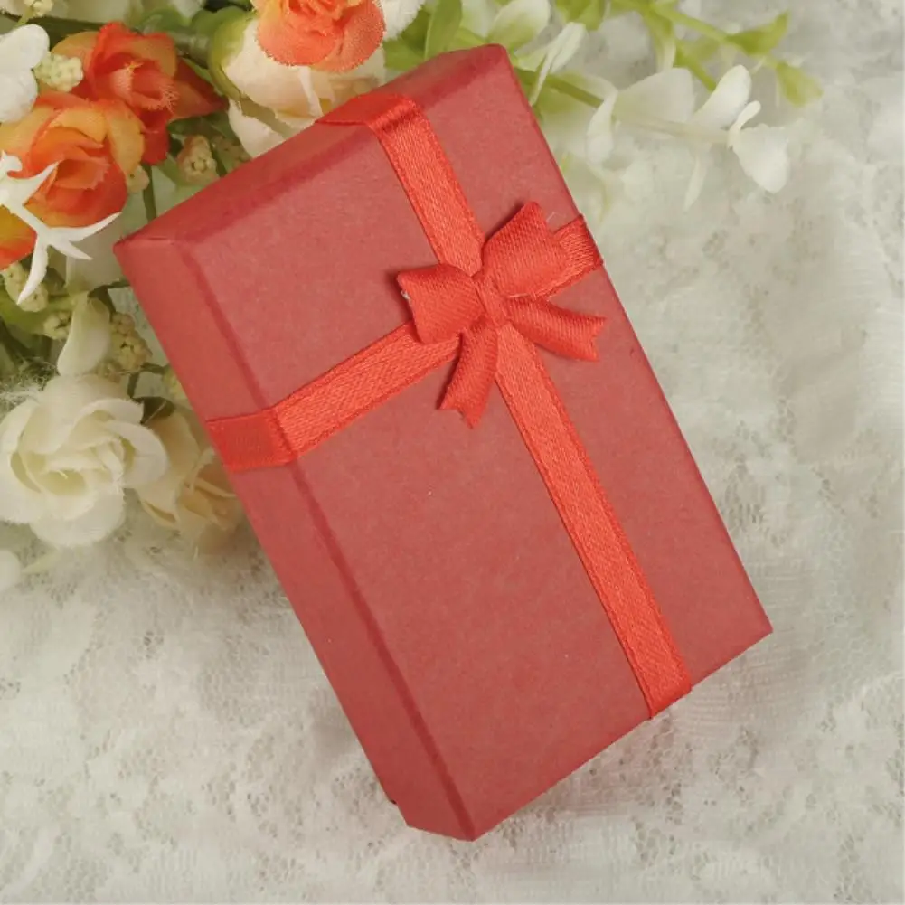 

Cheap 16pcs &1pc Assorted Colors Jewelry Sets Display Box Necklace Earrings Ring Box 8*5*2.5cm Packaging Gift Box Mixed