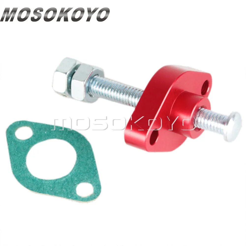 Алюминиевый ручной Натяжитель с ЧПУ для Yamaha DR YFM Suzuki GSXR LTR Kawasaki KLX Honda CRF| |