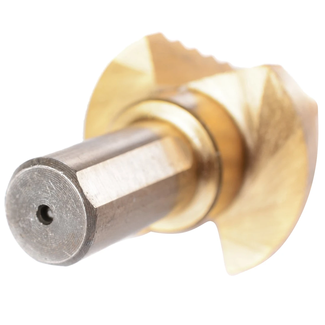 1/4 - 1-3/8 inch Titanium Steel Metal UNI Variable Stepped Down Drill Bit Unbit Tool Gold drill bit set tools 1/4 - 1-3/8 inch Titanium Steel Metal UNI Variable Stepped Down Drill Bit Unbit Tool Gold drill bit set tools