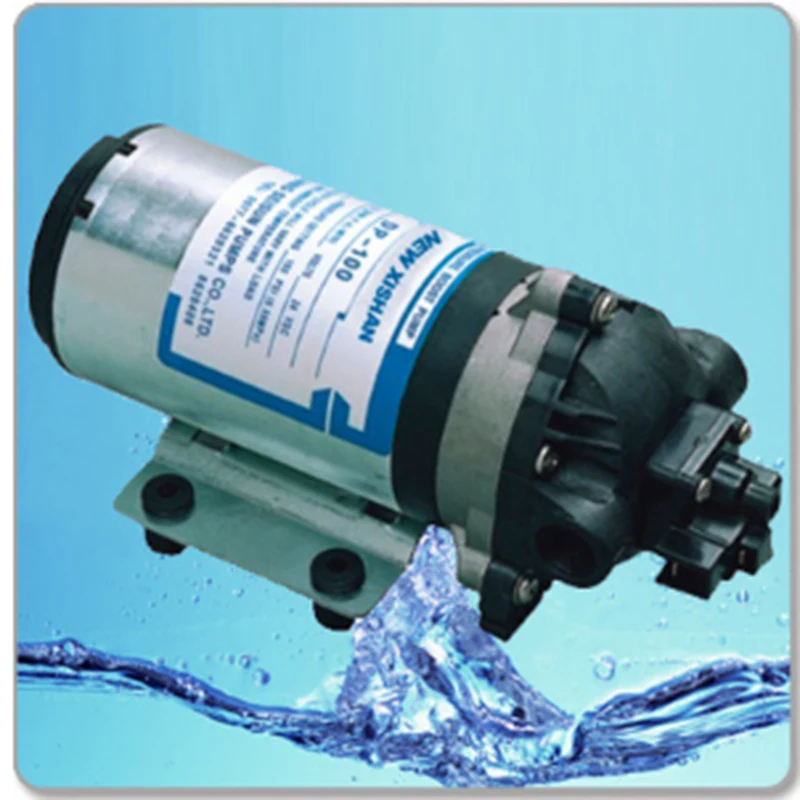 Newly DC 24V High Pressure Water Pump 100 PSI 0.32GPM High Flow