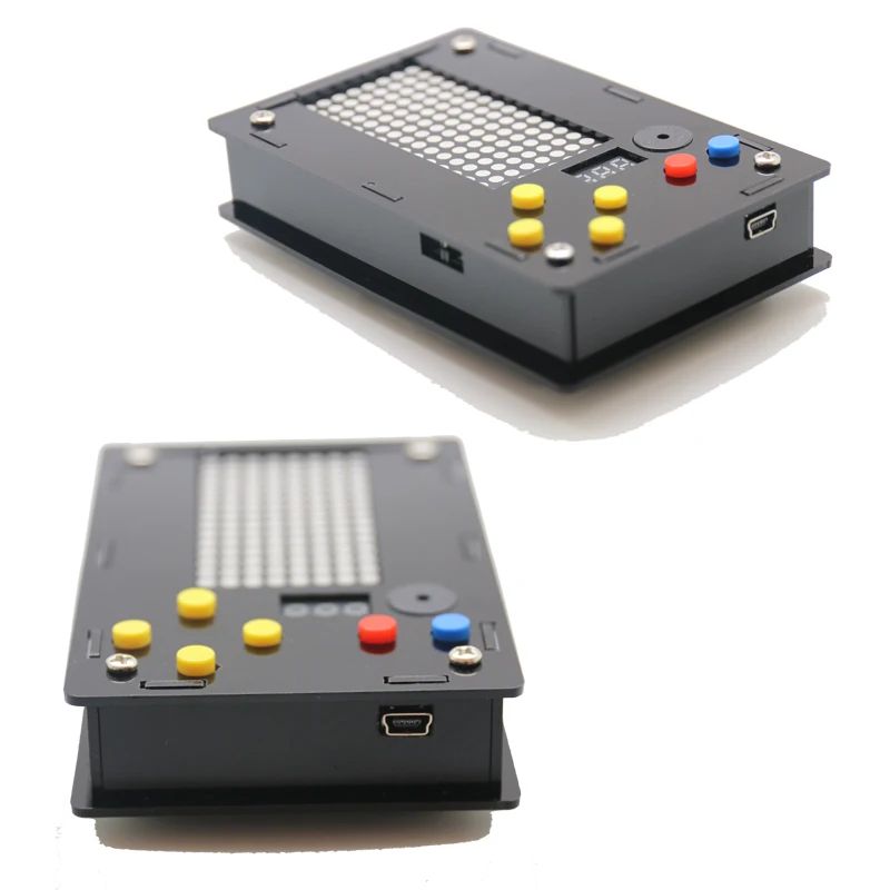 電子 Diy キット 8 16 ドットマトリックスゲーム機アクリル Diy キット電子 El Products Aliexpress