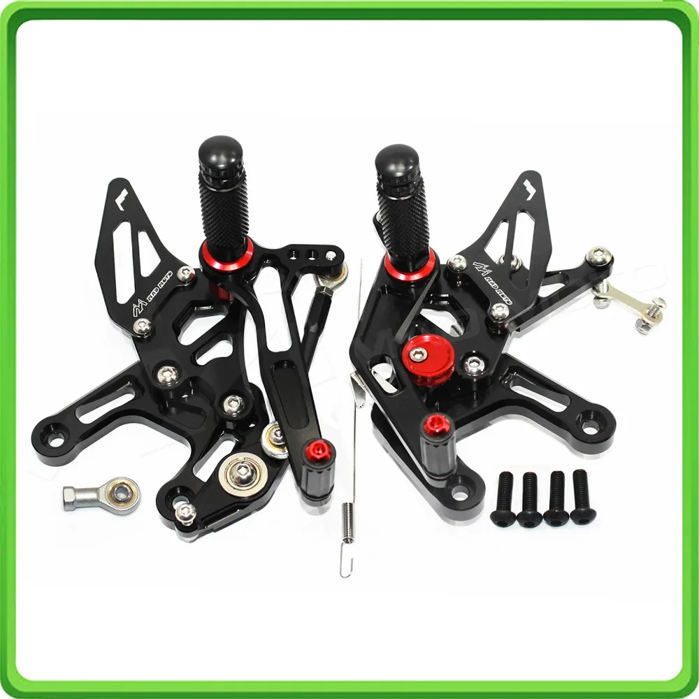 GP Shift Rearsets Rear set sets Foot Rest Pegs Pedal For KAWASAKI Ninja ZX10R ZX 10R ZX-10R 2016 2017 (46)