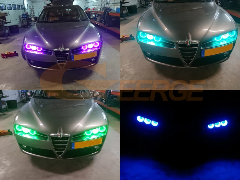 RGB angel eyes Alfa Romeo Brera Spider 2005-2011(8)