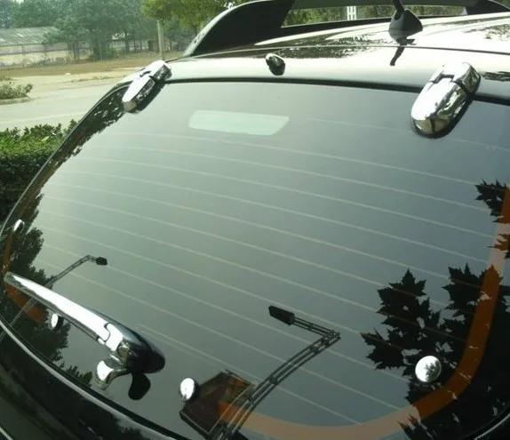 ABS Chrome Rear window wiper cover Trim fit for 2005 2009 Hyundai Tucson Car styling