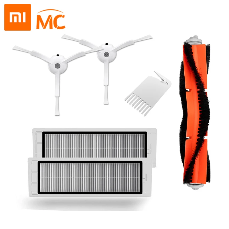Оригинальный Xiaomi Mi робот пылесос 2 1S комплекты запасных частей основная щетка