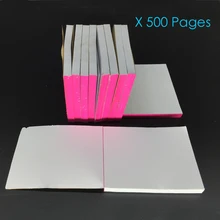 10 шт 500 страниц Стоматологический материал Одноразовый клей порошок смешанная бумага смешивающая бумага 80*60 мм