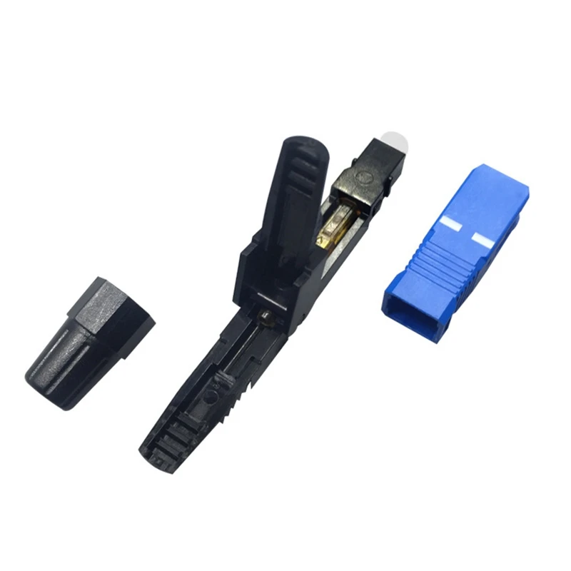 

100Pcs/Lot Sc Upc Ftth Fiber Optic Sc Connector Sc/Upc Optical Fiber Connector Sc-Upc Fast Connector