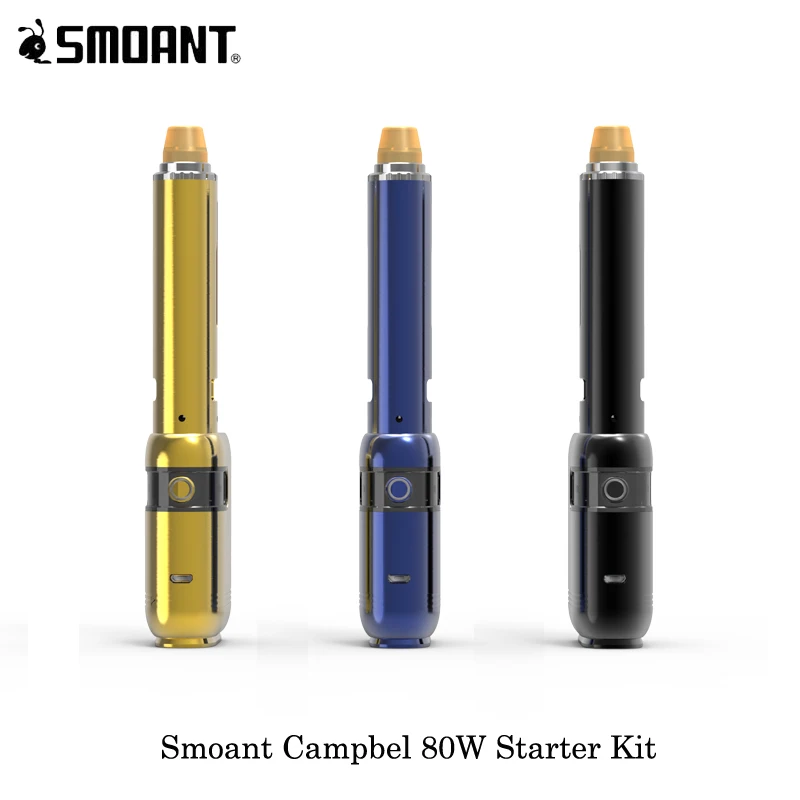 Электронные сигареты 80 Вт Smoant Campbel Box Mod с баком NI80 OCC 2 мл/3 мл Питание от одной