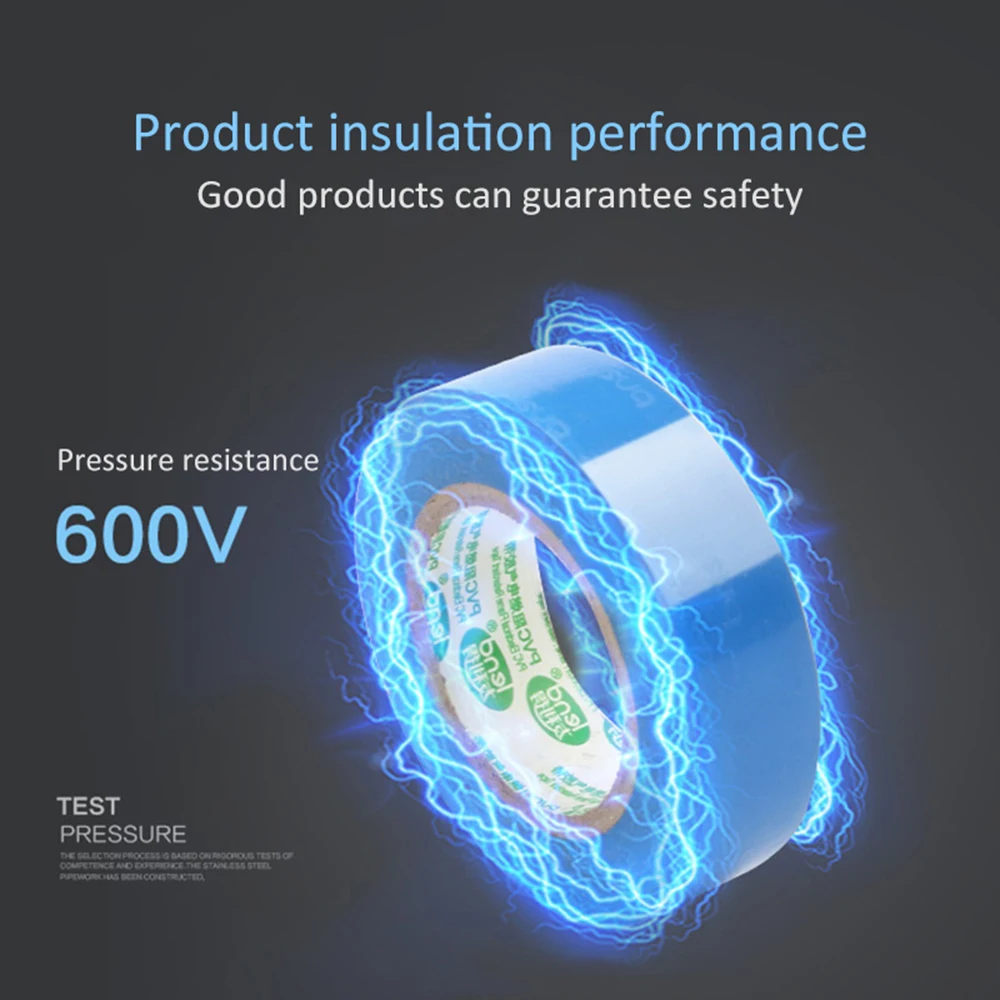 Водонепроницаемая изоляционная лента супер липкая изолента из ПВХ огнестойкая Бессвинцовая электрика черные красные синие ленты