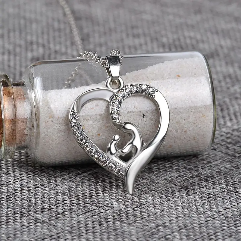 Wholesale Mother's Day Gift Mother Children Necklace Mom