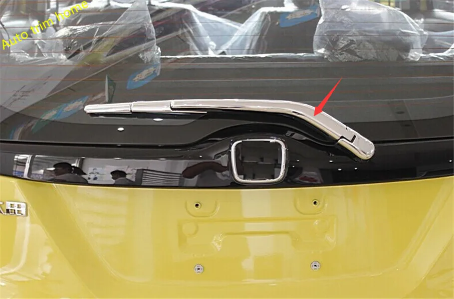 

Lapetus Chrome Rear Tail Window Wiper Molding Garnish Cover Trim ABS Fit For Honda FIT JAZZ 2014 2015 2016