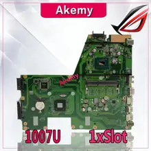 Akemy X551CA материнская плата для ноутбука ASUS X551CA X551CAP X551C X551 F551C F551CA Тесты оригинальная материнская плата 1007U 1 xSlot