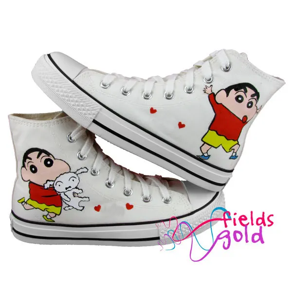 Hand Canvas Sneakers Sport Casual Shoes(crayon Shin-chan Non-leather Casual Shoes AliExpress