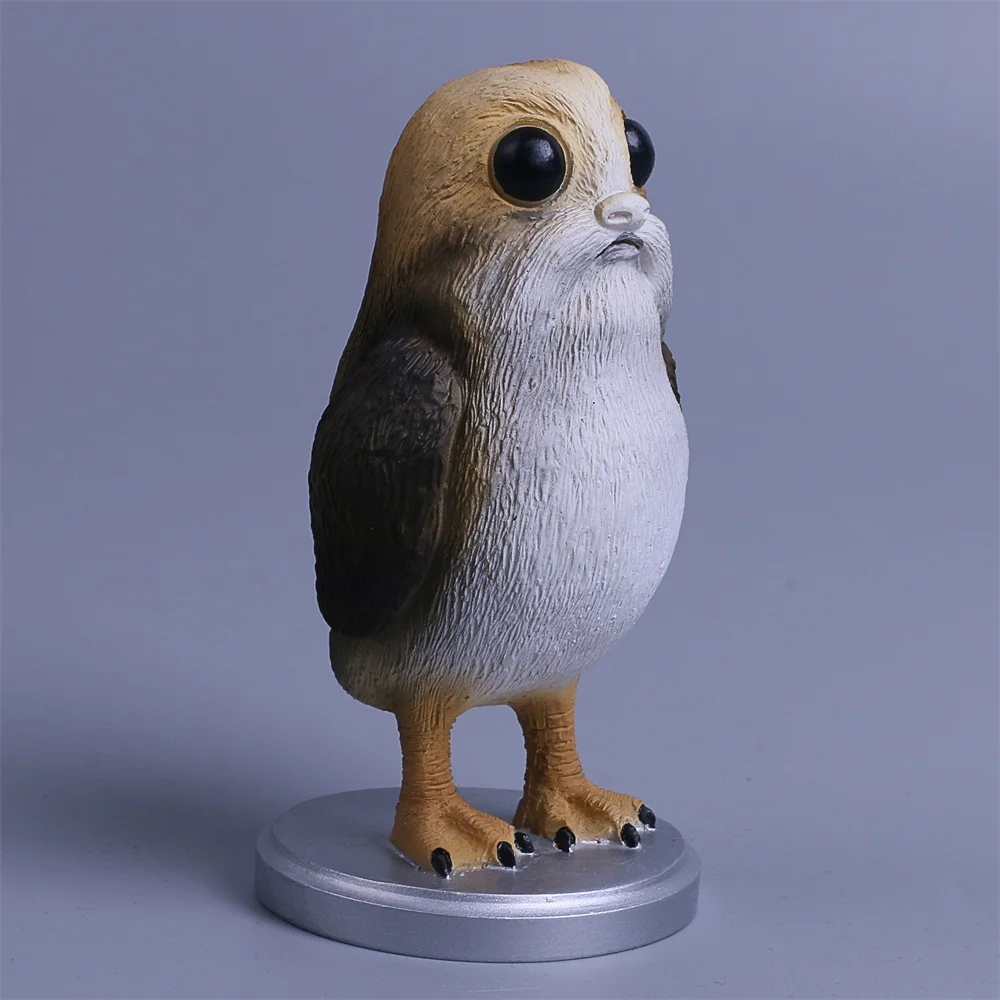 Star Wars The Last Jedi Porg Action Figure Cosplay Porg Toy Doll Christmas Gift Resin (15)