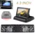 4.3 Pollici TFT LCD Pieghevole Car Rear View Monitor 12 V di Assistenza Al Parcheggio + Europea Della Pagina della Targa Auto di Backup macchina Fotografica di inverso