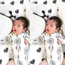 Newborn Toddler Baby Girls Boy Cotton Romper Jumpsuit Clothes Outfits
