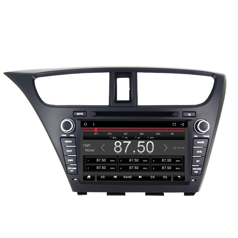 Flash Deal Support Apple Carplay Android 8.1 Car Radio DVD GPS Multimedia Stereo Player For Honda Civic Hatchback 2013-2015 Auto Navigation 3