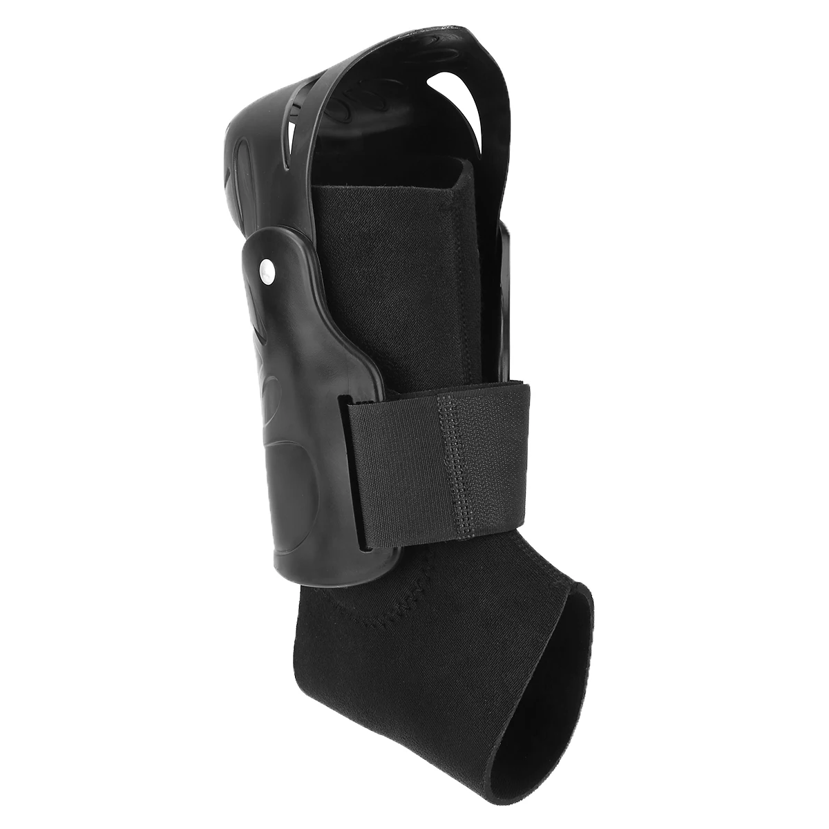 Adjustable Sports Ankle Protect Compression Ankle Brace Support Stabilizer Foot Wrap for Running Basketball Black