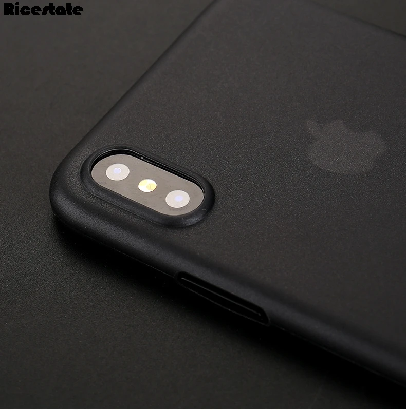 clear case iphone 13 Ricestate Brand 0.3mm Ultra Thin Case for iPhone X R X S MAX Back cover For iphone X XR XS MAX Matte Transparent Cover Case iphone 13 case leather