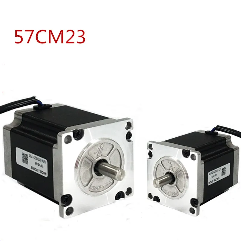 

1pcs 57 two-phase stepper motor 57CM23 5A 2.3NM is suitable +1pcs DM542 driver